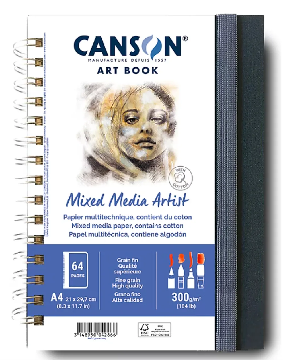 Canson Mix Media sketchbook image 3