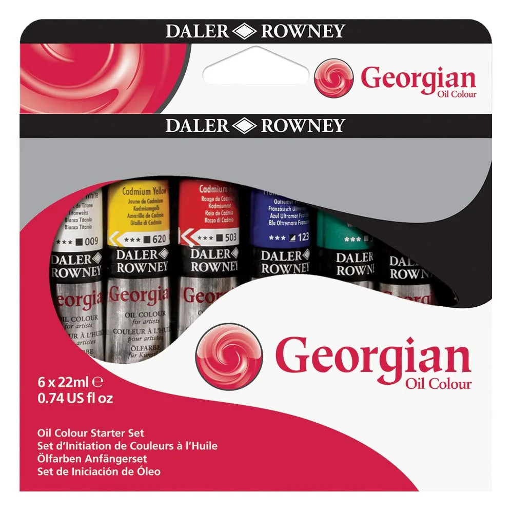 Daler Rowney Georgian oil paint set
