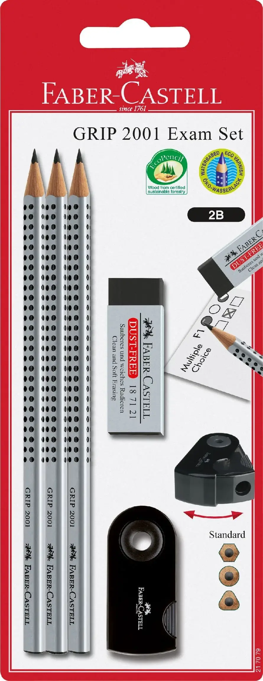 Faber-Castell Grip 2001 pencil set
