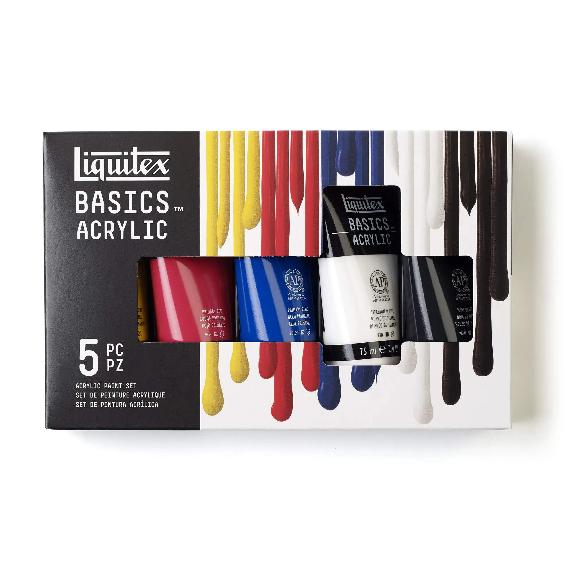 Liquitex Basics acrylic paint set image 2