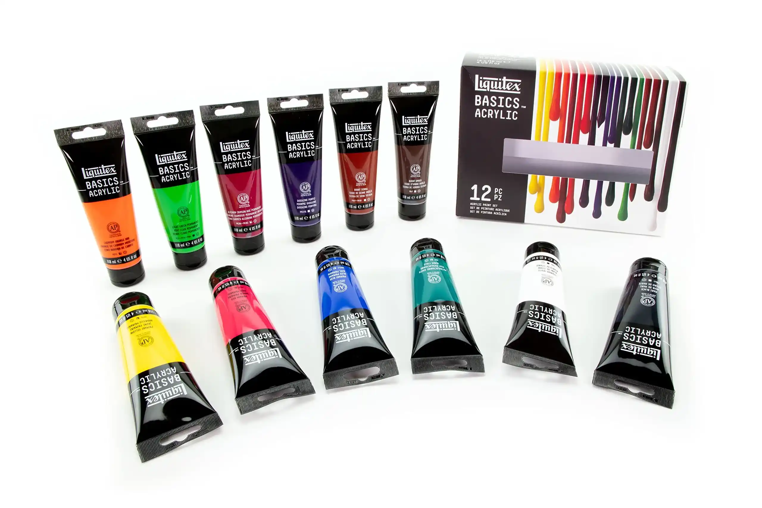 Liquitex Basics acrylic paint set image 3