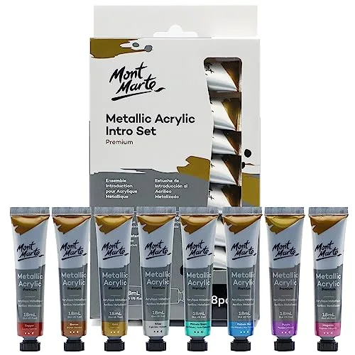 Mont Marte acrylic paint tube set image 3