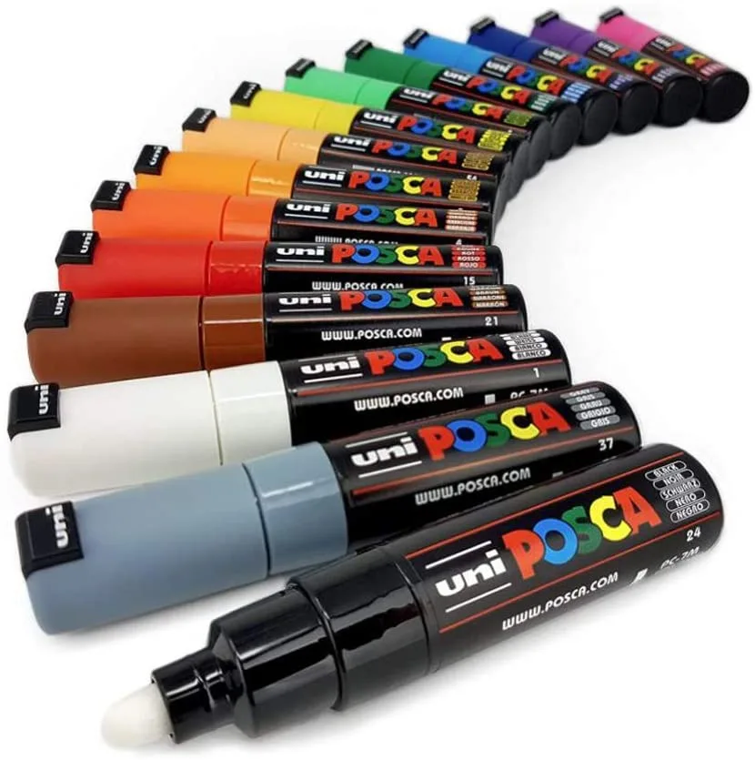 Posca paint marker set image 2