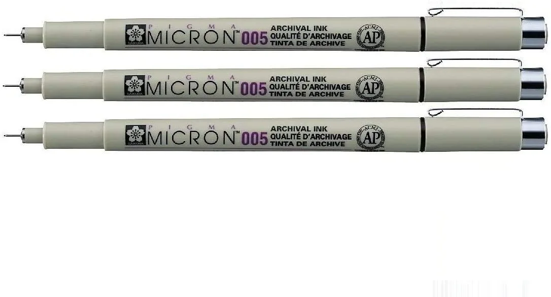 Sakura Pigma Micron fineliner set
