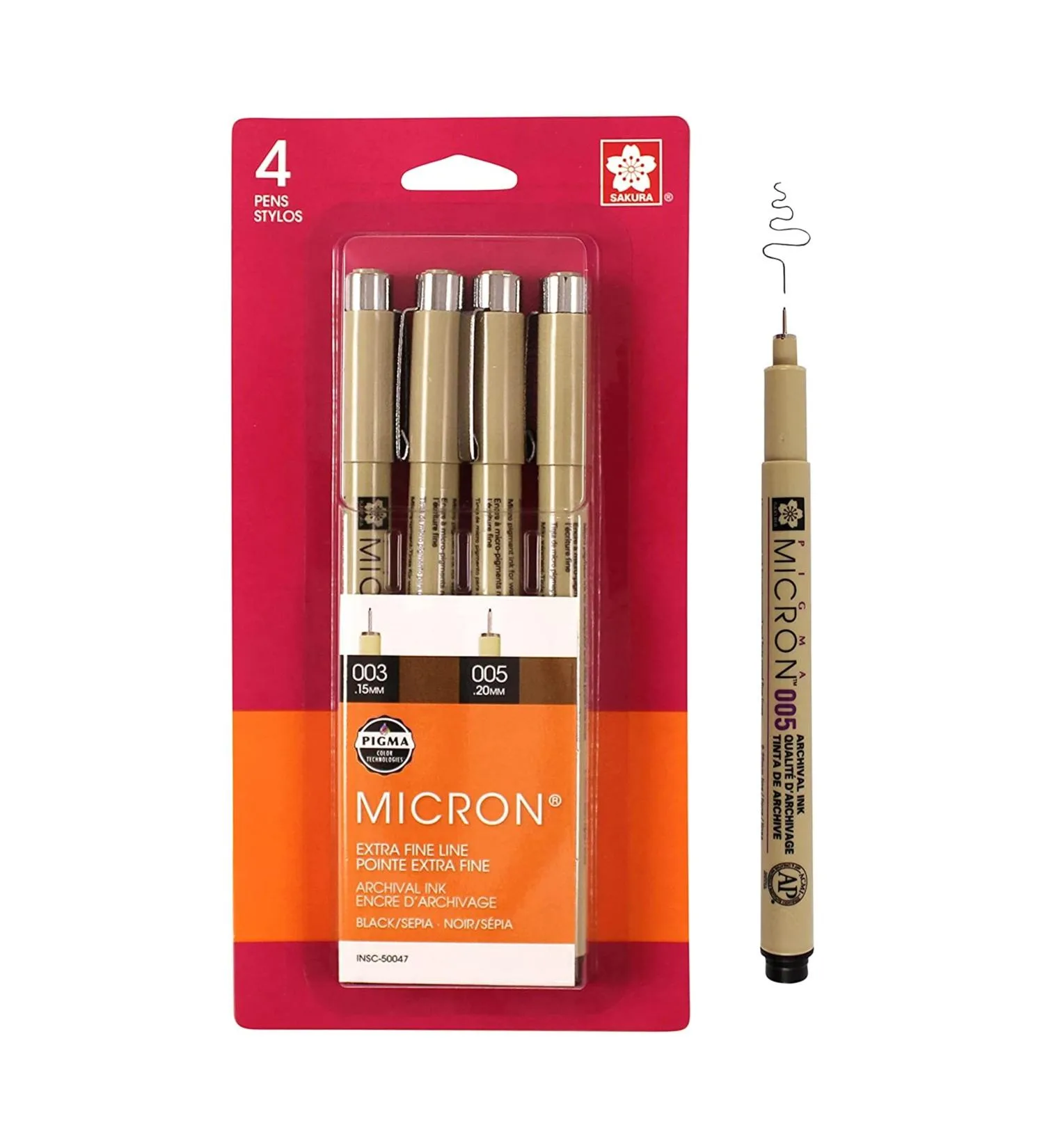 Sakura Pigma Micron fineliner set image 2